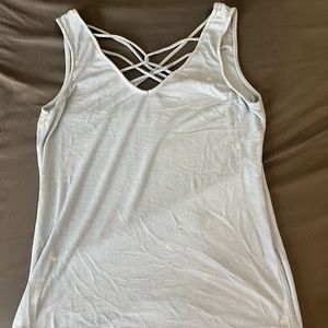 Light blue tank top